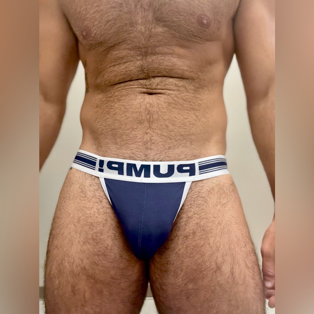 PUMP! Men's Navy Briefs - Picture 3 of 3